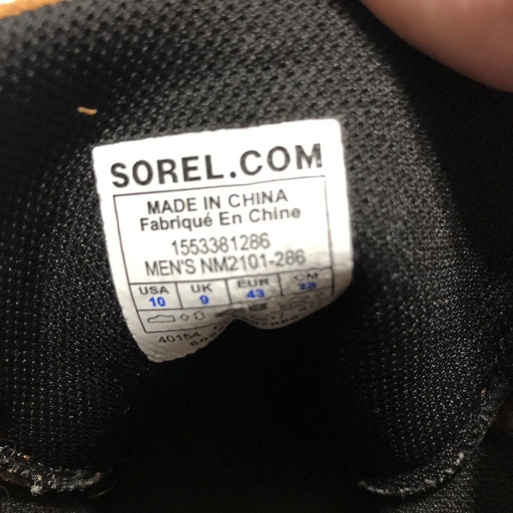 Sorel Men's Ankeny Snow Boot, Elk, Stout, 10 D US NM2101-286